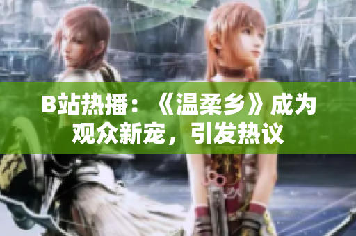 B站热播：《温柔乡》成为观众新宠，引发热议
