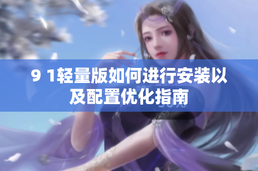 9 1轻量版如何进行安装以及配置优化指南