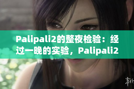 Palipali2的整夜检验：经过一晚的实验，Palipali2表现如何？
