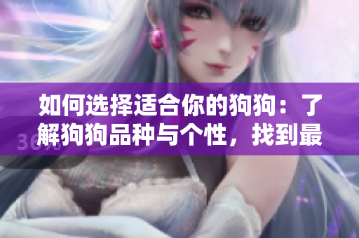 如何选择适合你的狗狗：了解狗狗品种与个性，找到最佳搭配