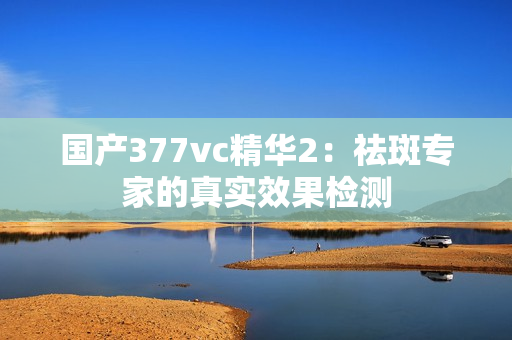国产377vc精华2：祛斑专家的真实效果检测