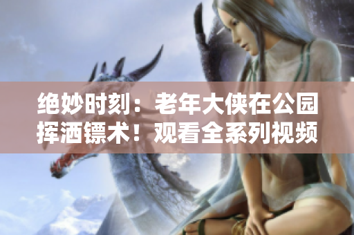 绝妙时刻：老年大侠在公园挥洒镖术！观看全系列视频感受岁月的威力