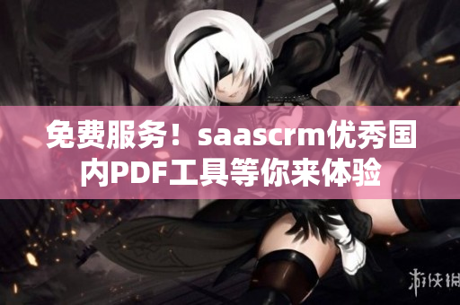 免费服务！saascrm优秀国内PDF工具等你来体验
