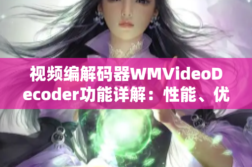 视频编解码器WMVideoDecoder功能详解：性能、优势及应用领域