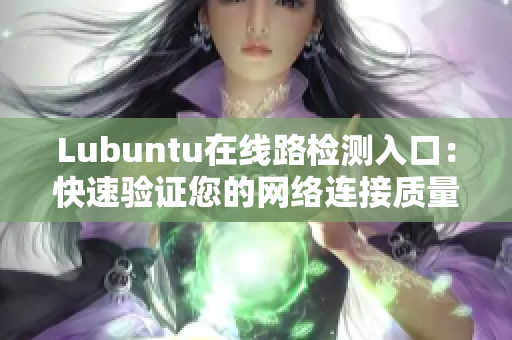 Lubuntu在线路检测入口：快速验证您的网络连接质量