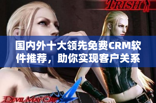 国内外十大领先免费CRM软件推荐，助你实现客户关系管理自动化